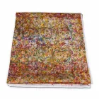 Vysoce kvalitní italský řemeslný ubrus v ručně tištěné bavlně - ochranné známky Viadurini