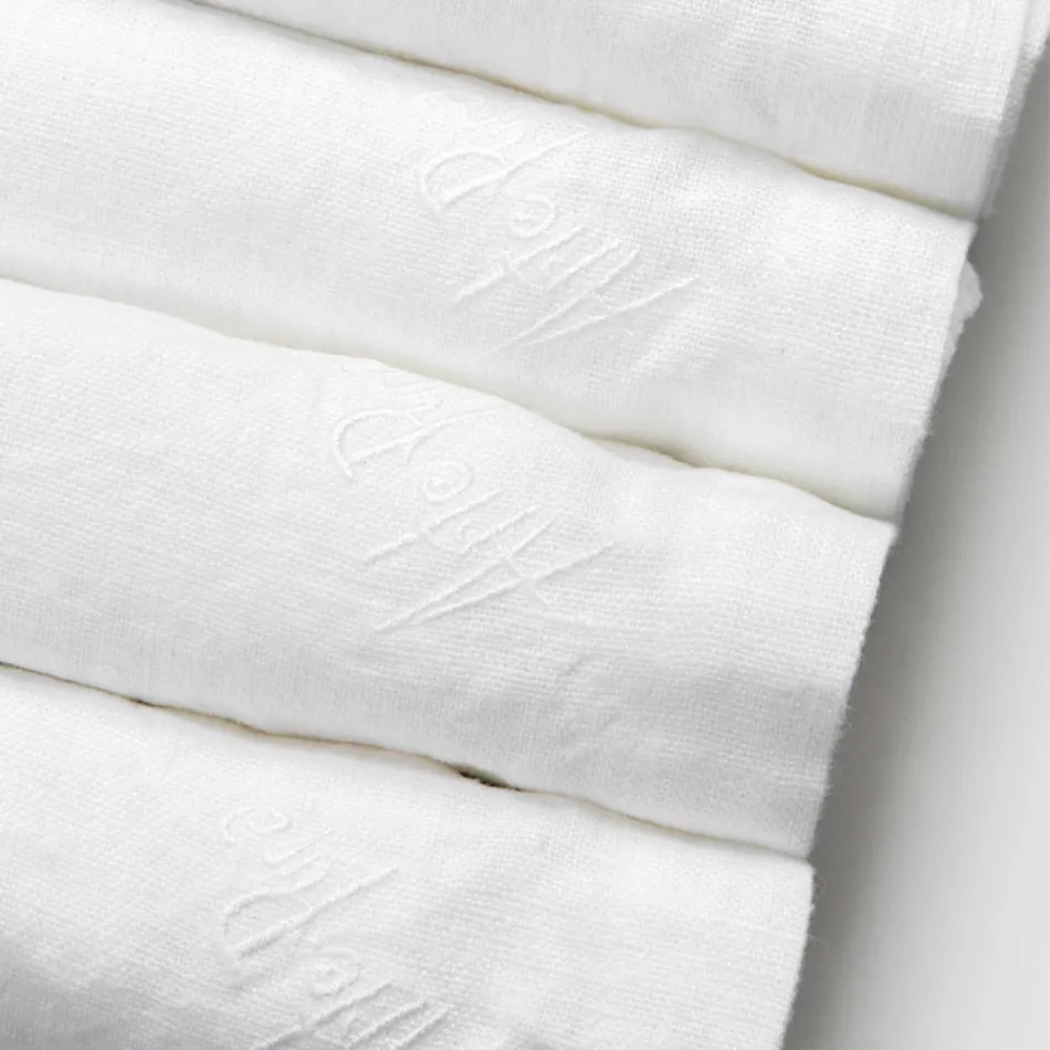 Stolní ubrousky 6 kusů rafinovaného designu Made in Italy - Virtu Viadurini