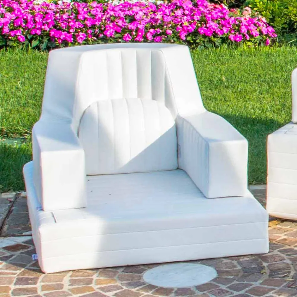 Trona Basic plovoucí křeslo pro moderní bazén vyrobené v Itálii Viadurini