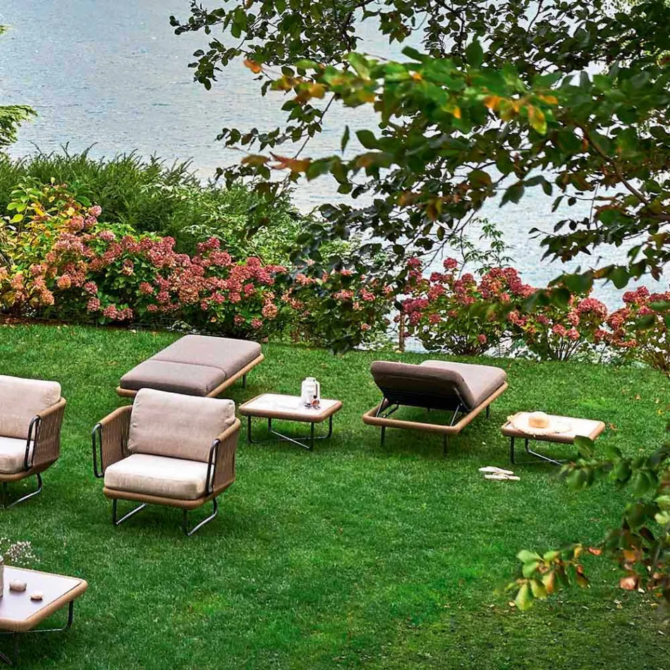 Varaschin Babylonová zahrada nebo vnitřní postel, moderní design Viadurini