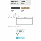 Varaschin Babylonová zahrada nebo vnitřní postel, moderní design Viadurini