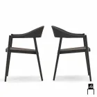 Varaschin Clever židle moderního designu zahrady, 6 ks Viadurini