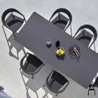 Varaschin Clever židle moderního designu zahrady, 6 ks Viadurini