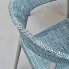 Varaschin Clever židle moderního designu zahrady, 6 ks Viadurini