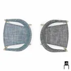 Varaschin Clever židle moderního designu zahrady, 6 ks Viadurini