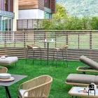 Varaschin Cricket stolička top moderní projektování zahrady, 2 kusy Viadurini