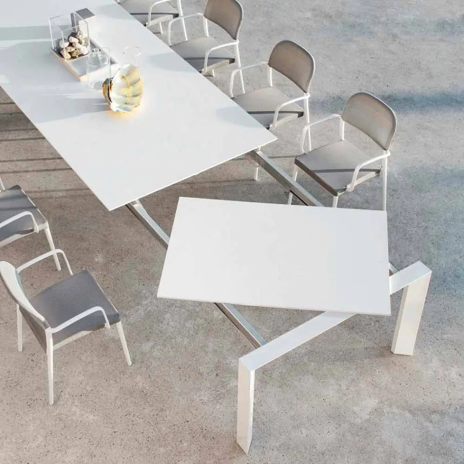 Varaschin Dolmen zahradní stůl rozšiřitelný až na 380 cm Viadurini