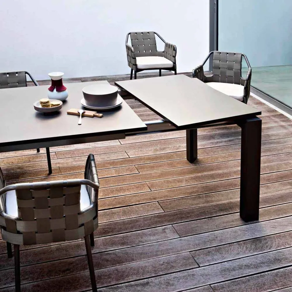 Varaschin Dolmen zahradní stůl rozšiřitelný až na 380 cm Viadurini