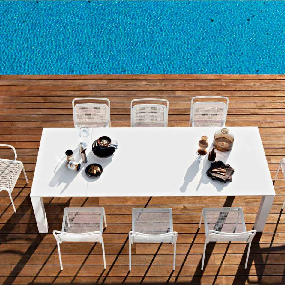 Varaschin Dolmen zahradní stůl rozšiřitelný až na 380 cm Viadurini