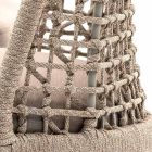 Varaschin Emma designová venkovní židle z tkaniny a hliníku Viadurini