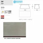 Varaschin Kolonaki Tabulka moderní zahrady v různých velikostech Viadurini