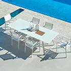 Varaschin Kolonaki Tabulka moderní zahrady v různých velikostech Viadurini