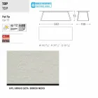 Varaschin Kolonaki Tabulka moderní zahrady v různých velikostech Viadurini