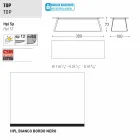 Varaschin Kolonaki Tabulka moderní zahrady v různých velikostech Viadurini