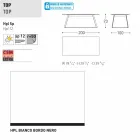 Varaschin Kolonaki Tabulka moderní zahrady v různých velikostech Viadurini