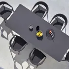 Varaschin Link tabulka H 65 cm zahradní rozšiřitelný až 350 cm Viadurini