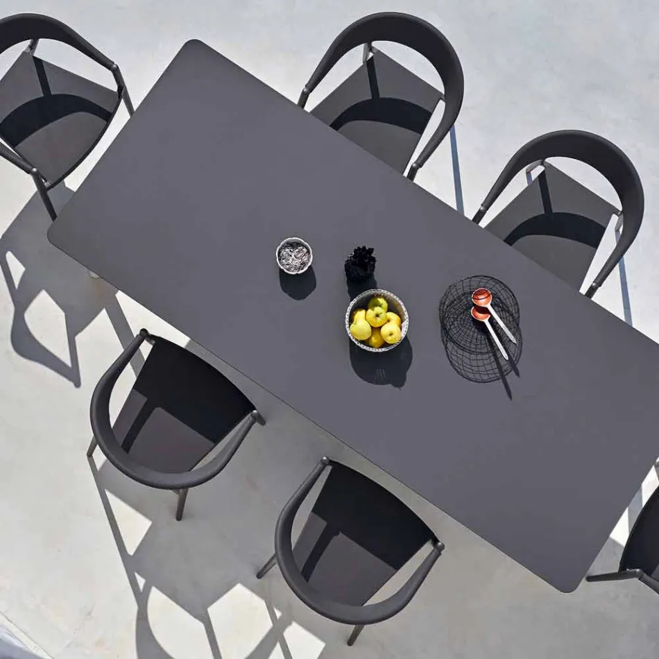 Varaschin Link tabulka H 65 cm zahradní rozšiřitelný až 350 cm Viadurini