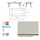 Varaschin Link tabulka H 65 cm zahradní rozšiřitelný až 350 cm Viadurini