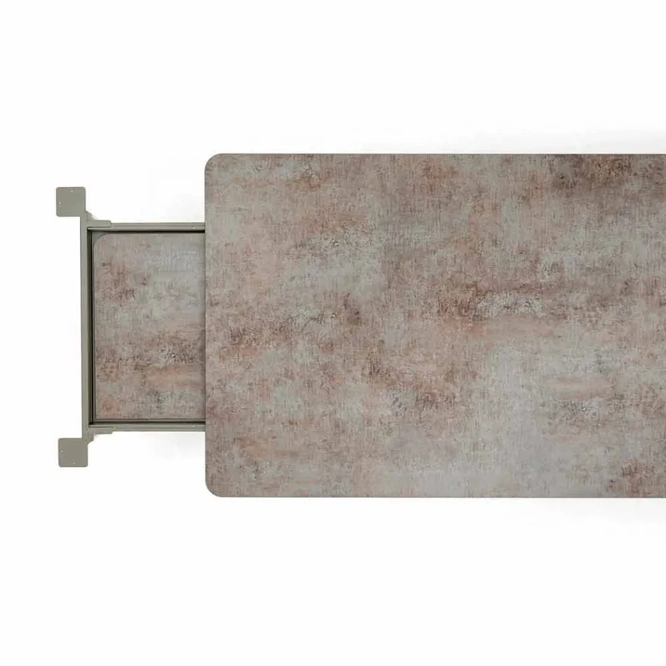 Varaschin Link tabulka H 65 cm zahradní rozšiřitelný až 350 cm Viadurini