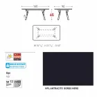 Varaschin Link Pevný jídelní stůl z vnější nebo vnitřní H 65 cm Viadurini