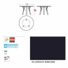 Varaschin odkazy Kulatý stůl moderní design zahrady, H 75 cm Viadurini