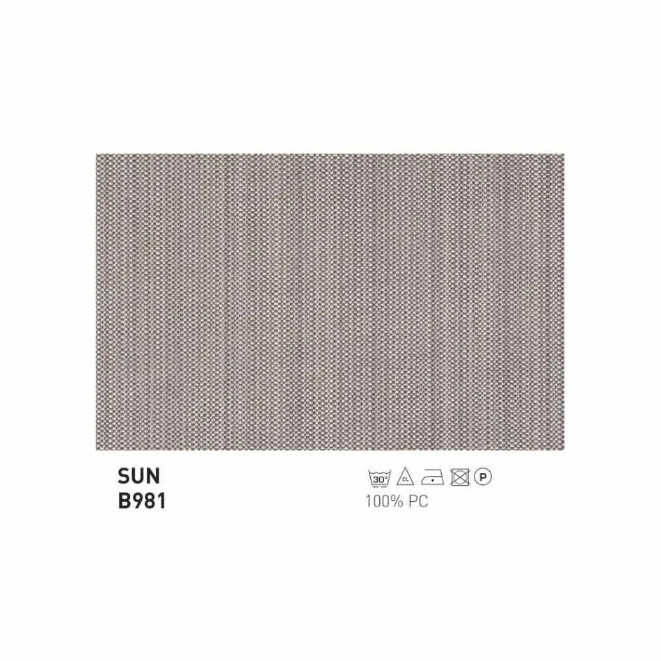 Varaschin Summer Set zahradní lehátko, moderní design Viadurini