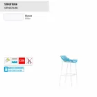 Varaschin Summer Venkovní stolička z oceli a tkaniny Viadurini