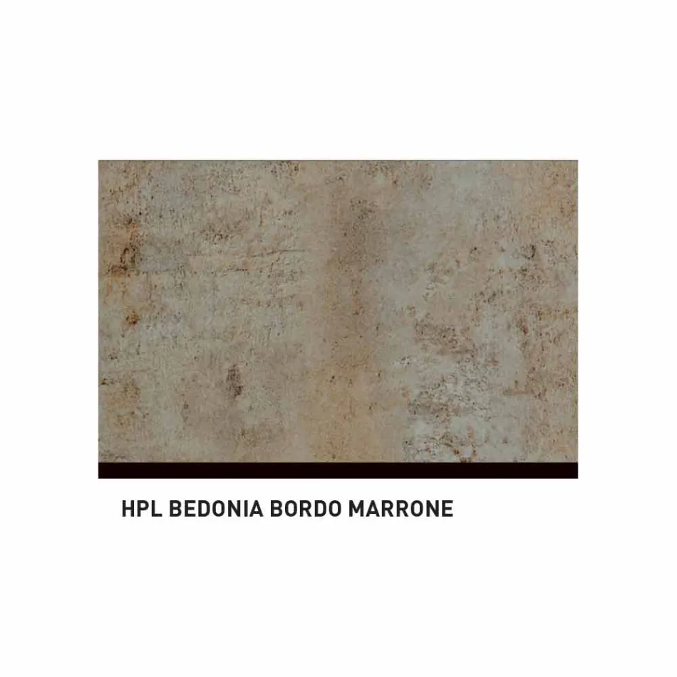 Varaschin Systém designu venkovní konferenční stolek z lakovaného hliníku Viadurini