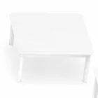 Varaschin Systém designu venkovní konferenční stolek z lakovaného hliníku Viadurini