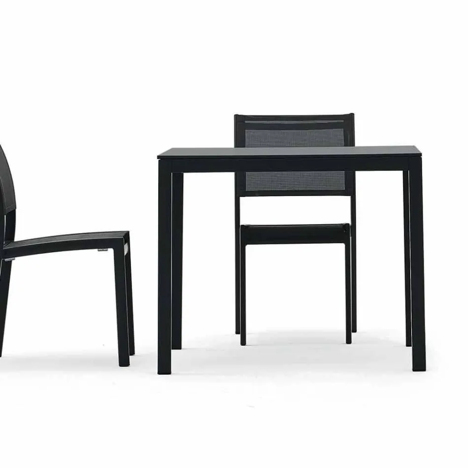 Varaschin Victor stůl pro vnitřní a zahradní stolování, moderní design Viadurini