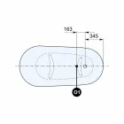 Volně stojící Vana, Viktoriánský Design V Pevném Povrchu - Déšť Viadurini