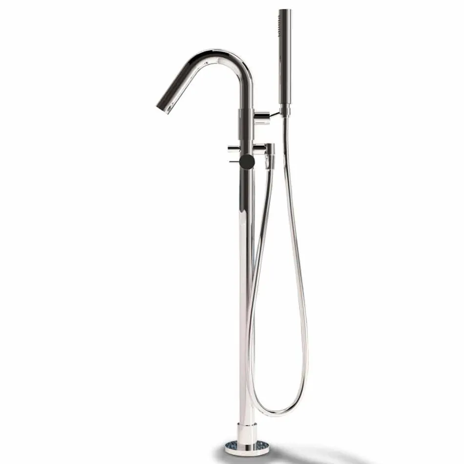 Volně stojící Vana, Vyrobeno v Itálii, v Pevném Povrchu - Průtok Viadurini