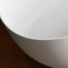 Volně stojící Vana, Vyrobeno v Itálii, v Pevném Povrchu - Průtok Viadurini