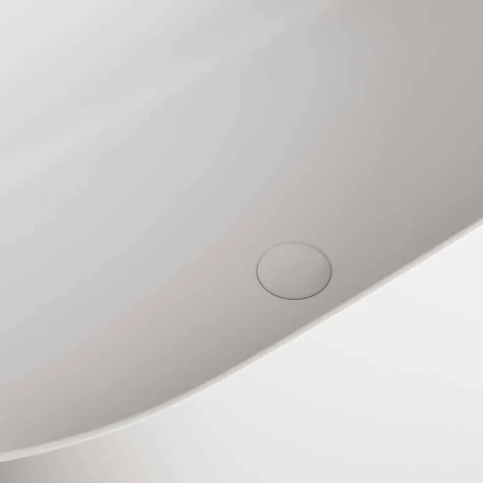 Volně stojící Vana, Vyrobeno v Itálii, v Pevném Povrchu - Průtok Viadurini