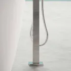 Volně stojící moderní design koupelny lesklý bílý nebo mat - tvář Viadurini