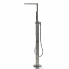 Volně stojící moderní design koupelny lesklý bílý nebo mat - tvář Viadurini