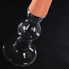 Vysoká dekorativní váza z barevného skla vyrobená v Itálii - Singapuru Viadurini