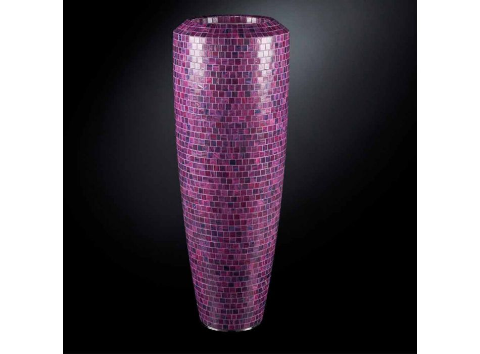 Vysoká dekorativní váza do interiéru z polyethylenu vyrobená v Itálii - Capuano Viadurini
