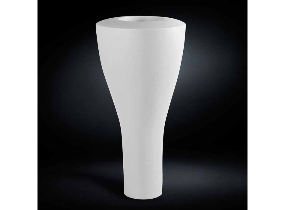 Vysoce moderní polyethylenová váza vyrobená v Itálii vysoké kvality - Timodeo Viadurini