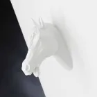 Vysoká vnitřní váza v bílé keramické ručně vyrobené v Itálii - Jacky Viadurini