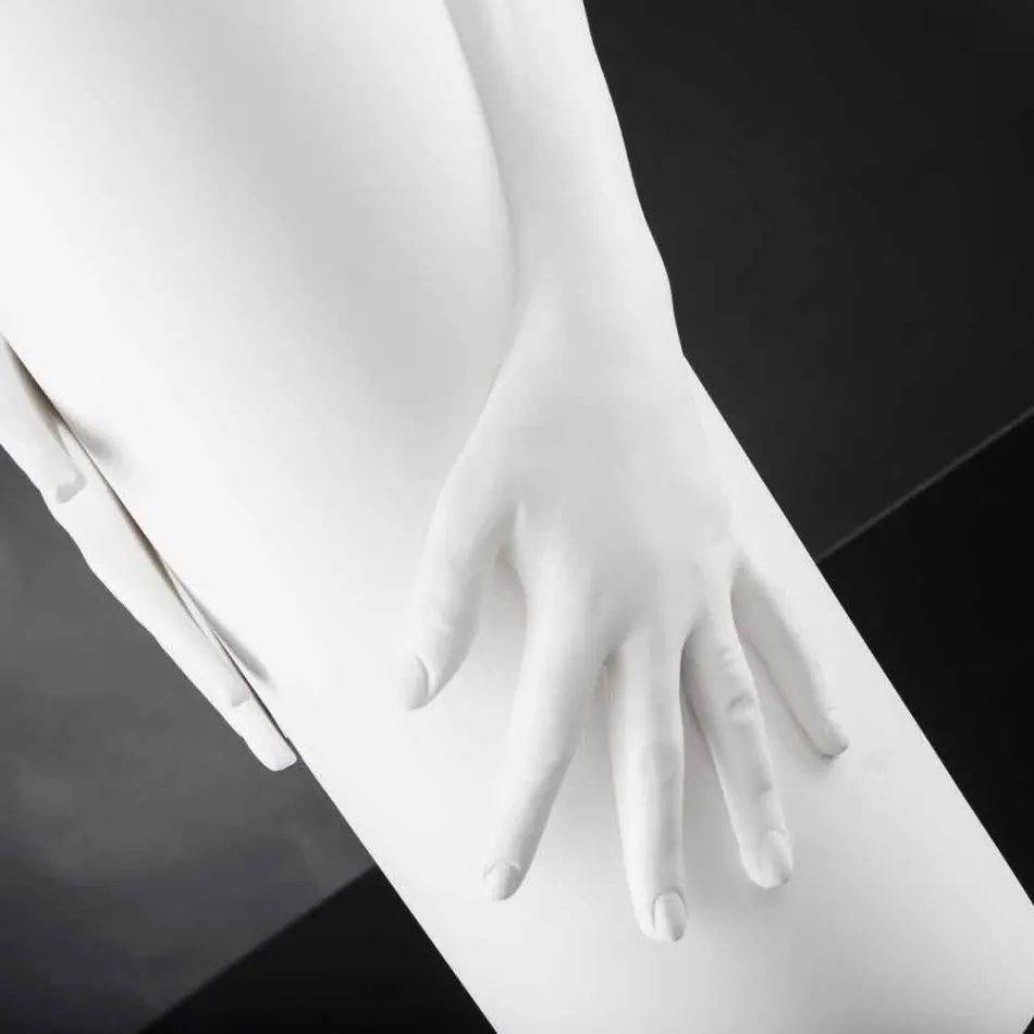 Vysoká vnitřní keramická váza vyrobená ručně v Itálii - Monte Viadurini