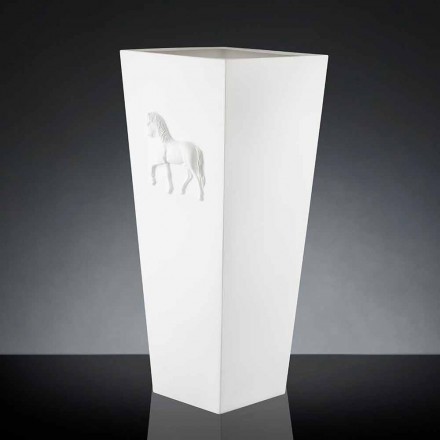Váza moderního designu krychle 100% Made in Italy Cody Viadurini