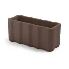 Venkovní váza z barevného polyetylenu Made in Italy - chaotická Viadurini