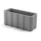 Venkovní váza z barevného polyetylenu Made in Italy - chaotická Viadurini