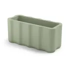 Venkovní váza z barevného polyetylenu Made in Italy - chaotická Viadurini