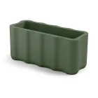 Venkovní váza z barevného polyetylenu Made in Italy - chaotická Viadurini