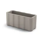 Venkovní váza z barevného polyetylenu Made in Italy - chaotická Viadurini