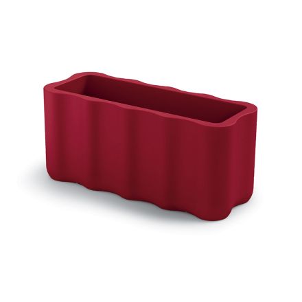 Venkovní váza z barevného polyetylenu Made in Italy - chaotická Viadurini