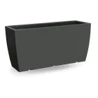 Obdélníková venkovní váza z polyetylenu Made in Italy - Albarone Viadurini