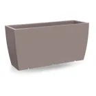 Obdélníková venkovní váza z polyetylenu Made in Italy - Albarone Viadurini